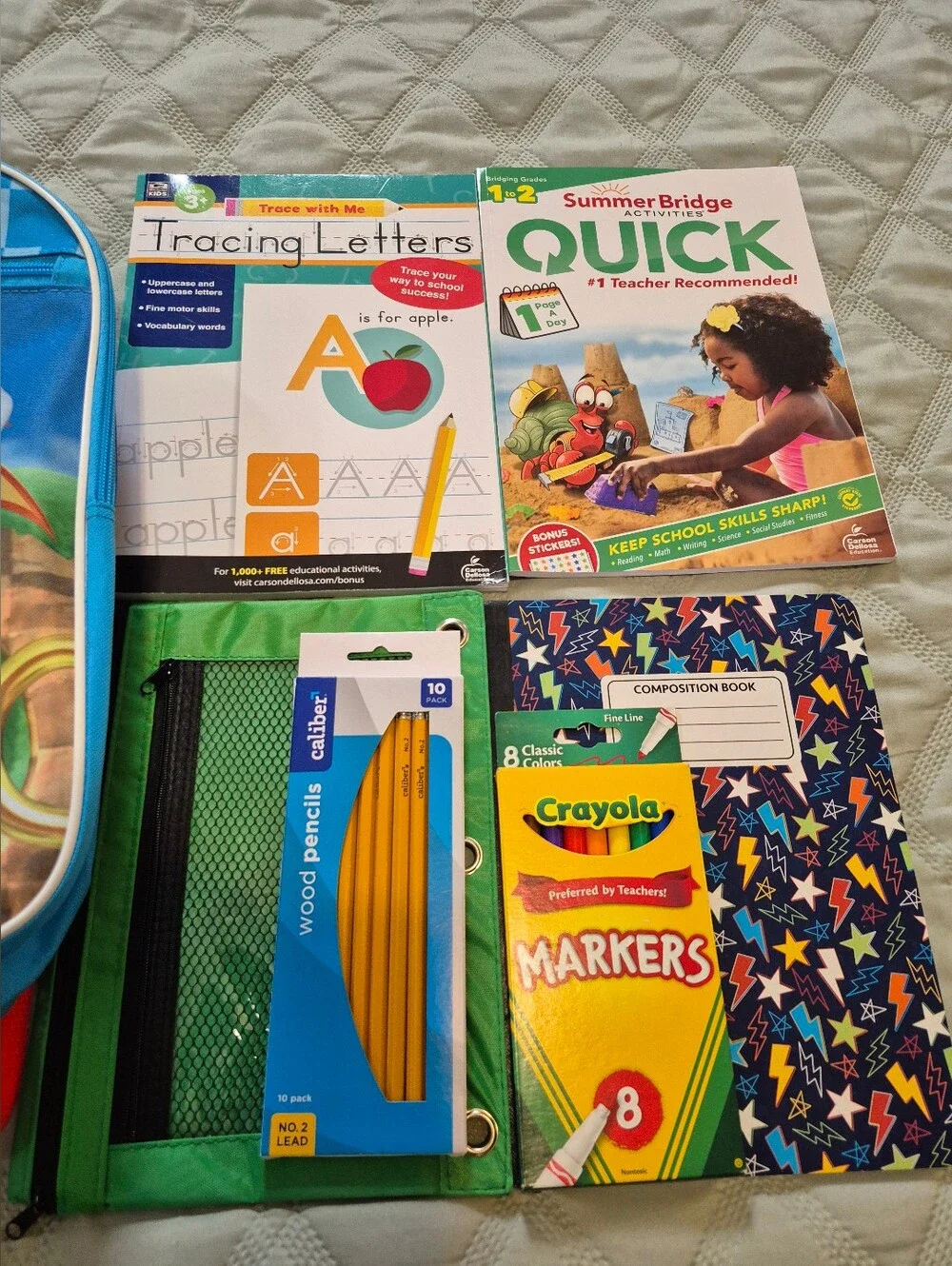 Sonic The Hedgehog Kids Backpack –Bundle Back To School Supplies